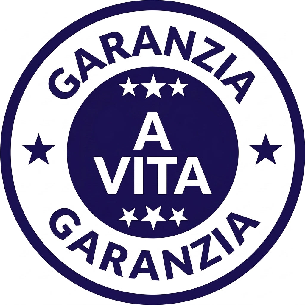 Garanzia a Vita — Sostituzione garantita, per sempre.